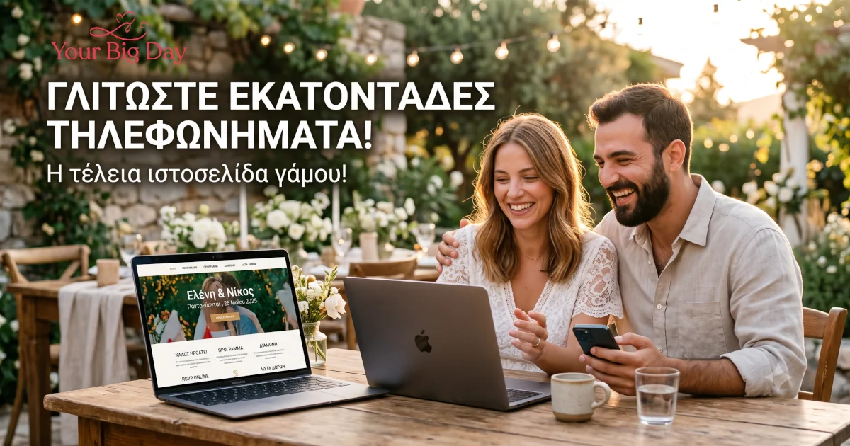 ιστοσελίδα γάμου